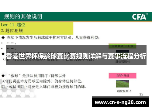 香港世界杯保龄球赛比赛规则详解与赛事流程分析